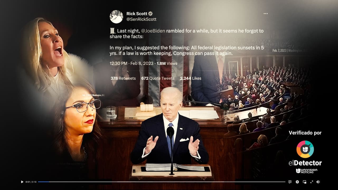 Seguridad Social: Biden acusa y los republicanos se defienden, ¿quién dice la verdad?