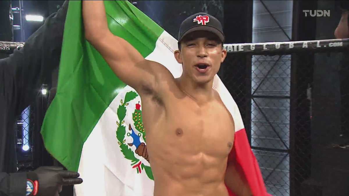 ¡Cristian Pérez acabó con Geraldo Almonte en 29 segundos!