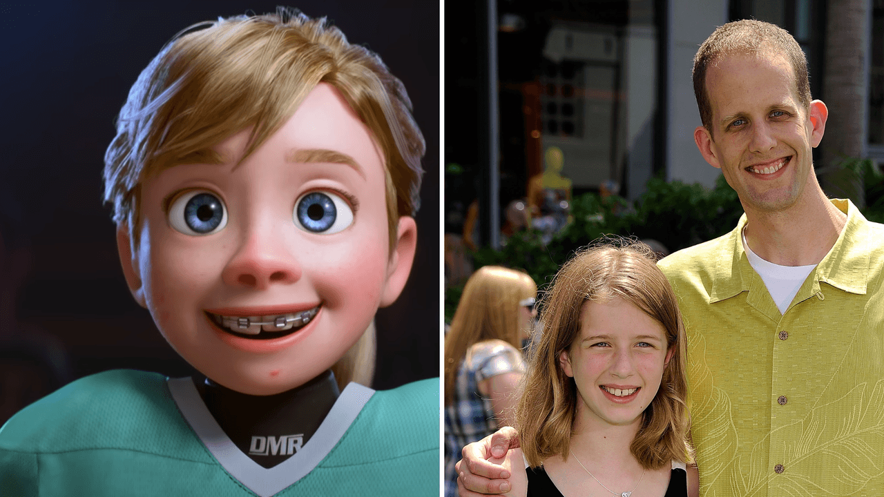 Elie Docter, la hija de Pete Docter, director de la primera película de 'Intensamente', fue la inspiración para Riley.