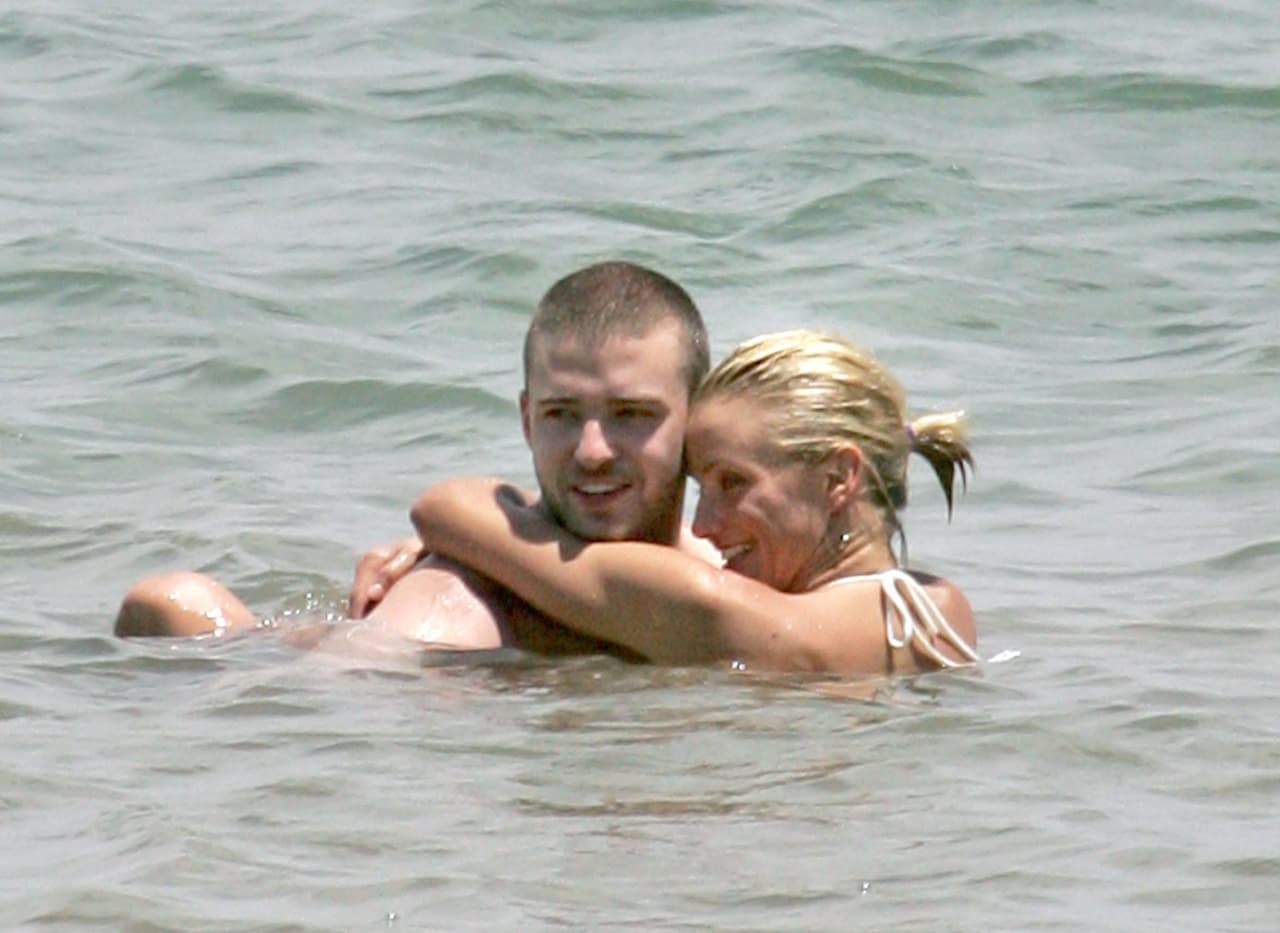 Una hermosa pareja que llevaba su amor a todos lados (hasta el mar). Inclusive después del truene no guardaron rencor y actuaron juntos en 'Bad Teacher'.