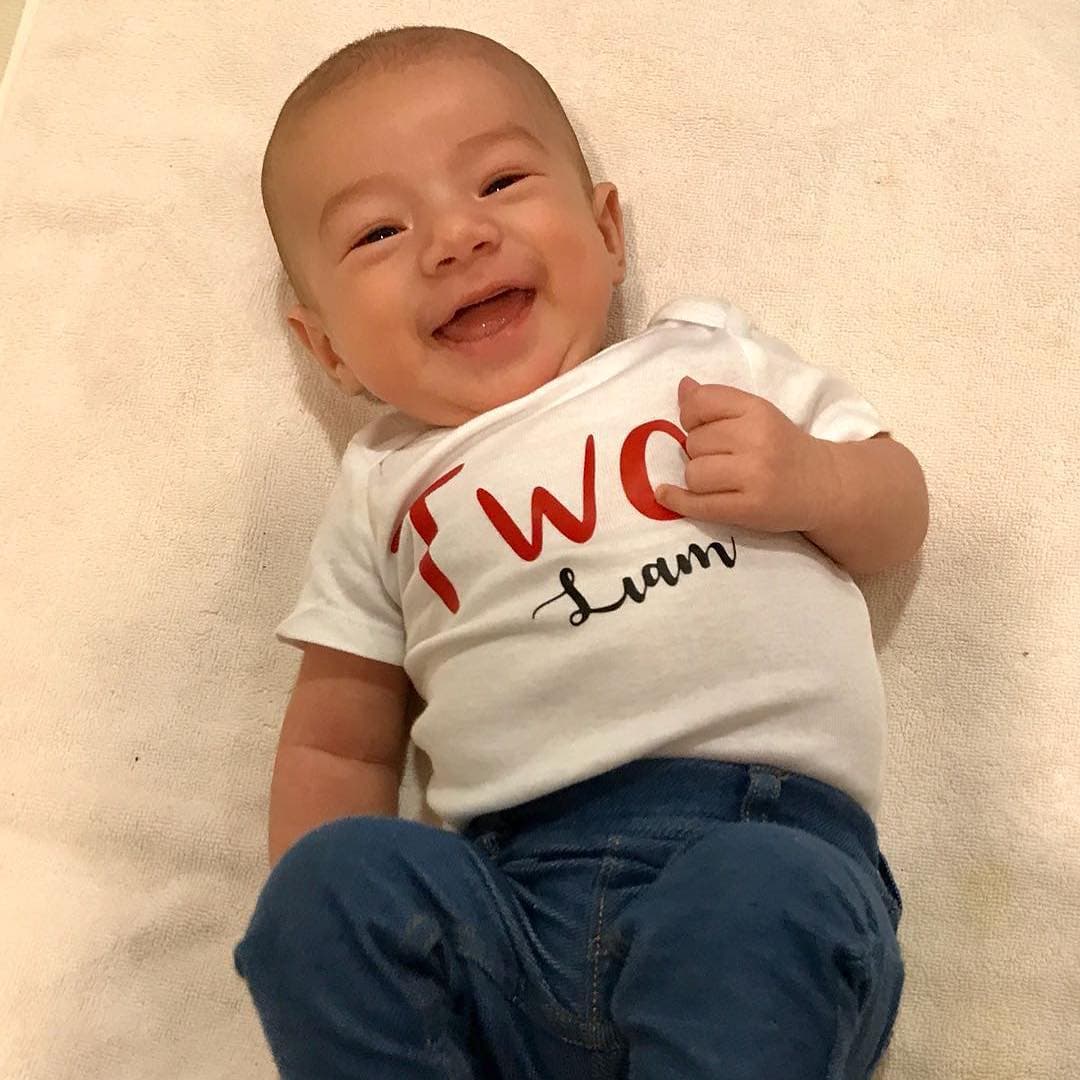 Desde que estaba en pañales, Liam, el quinto de los hijos de Alan Tacher, enamoraba con su sonrisa.