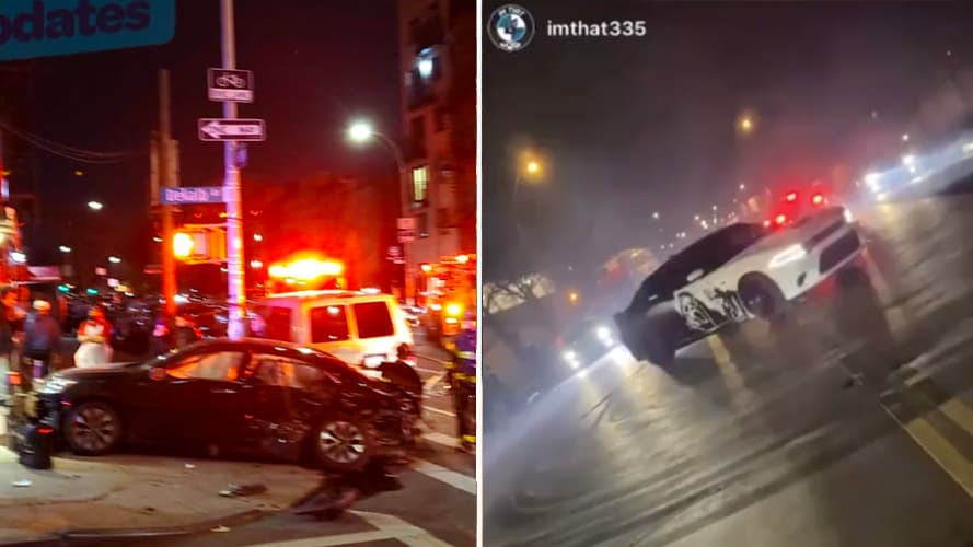 Mujer hospitalizada después de que un conductor se saltó un semáforo en rojo en Brooklyn