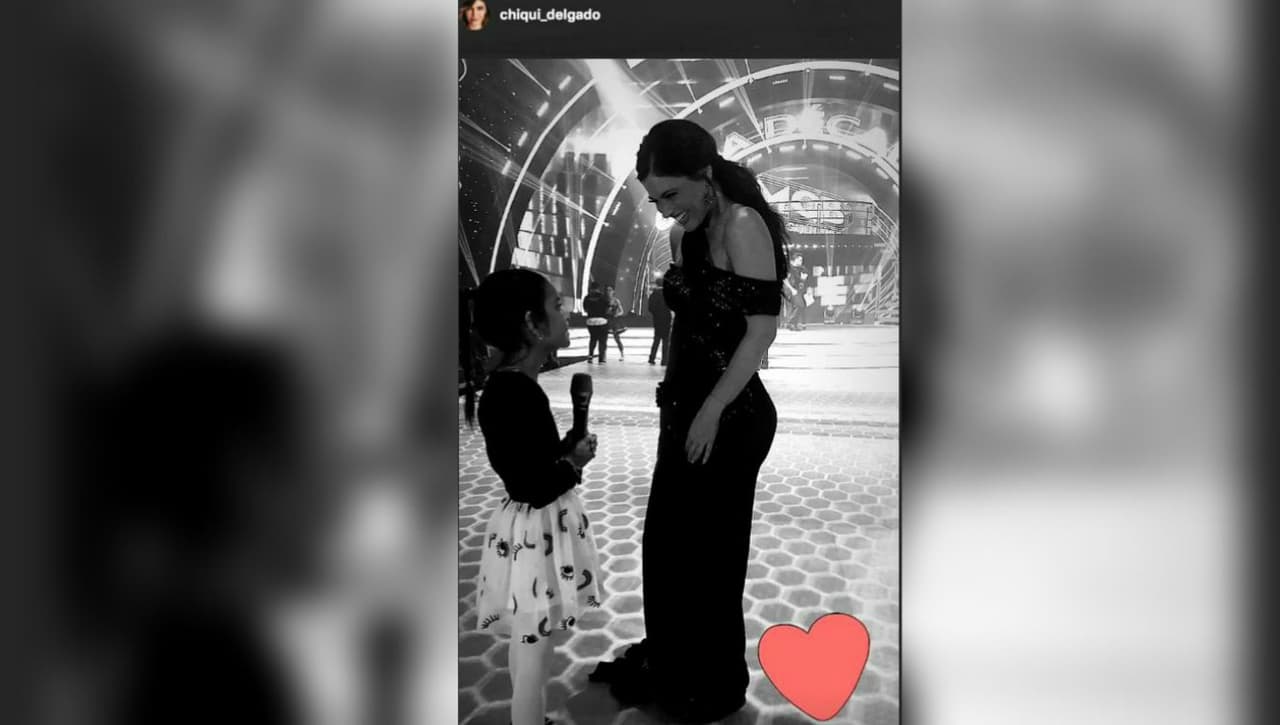 Se trató de su hija menor,
<b>Carlota Valentina Sarcos</b>, por quien siente un amor "sin control".