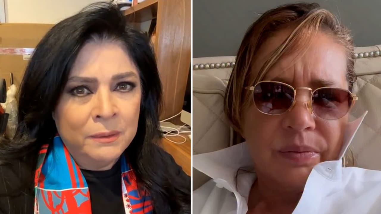 Victoria Ruffo le responde a Yolanda Andrade luego que la presentadora la criticó: “Que se cuide”