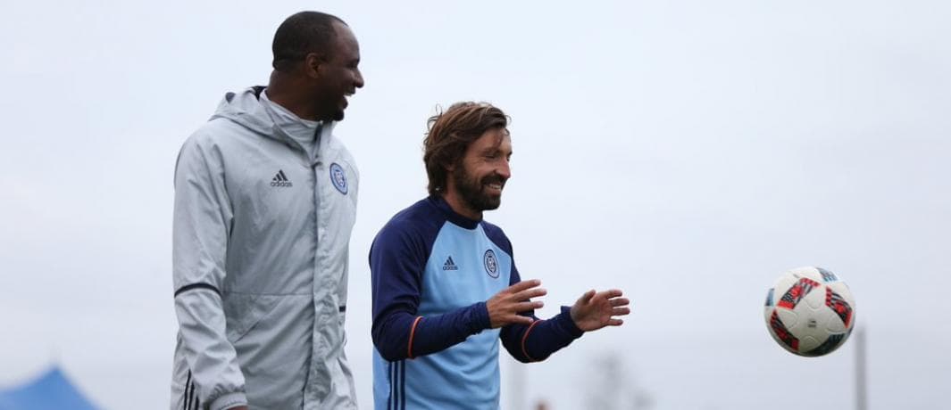 Patrick Vieira Andrea Pirlo NYCFC