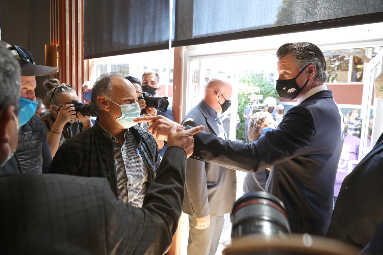 Para las elecciones del martes, a los 22 millones de votantes registrados se les envió una boleta por correo.
<br>