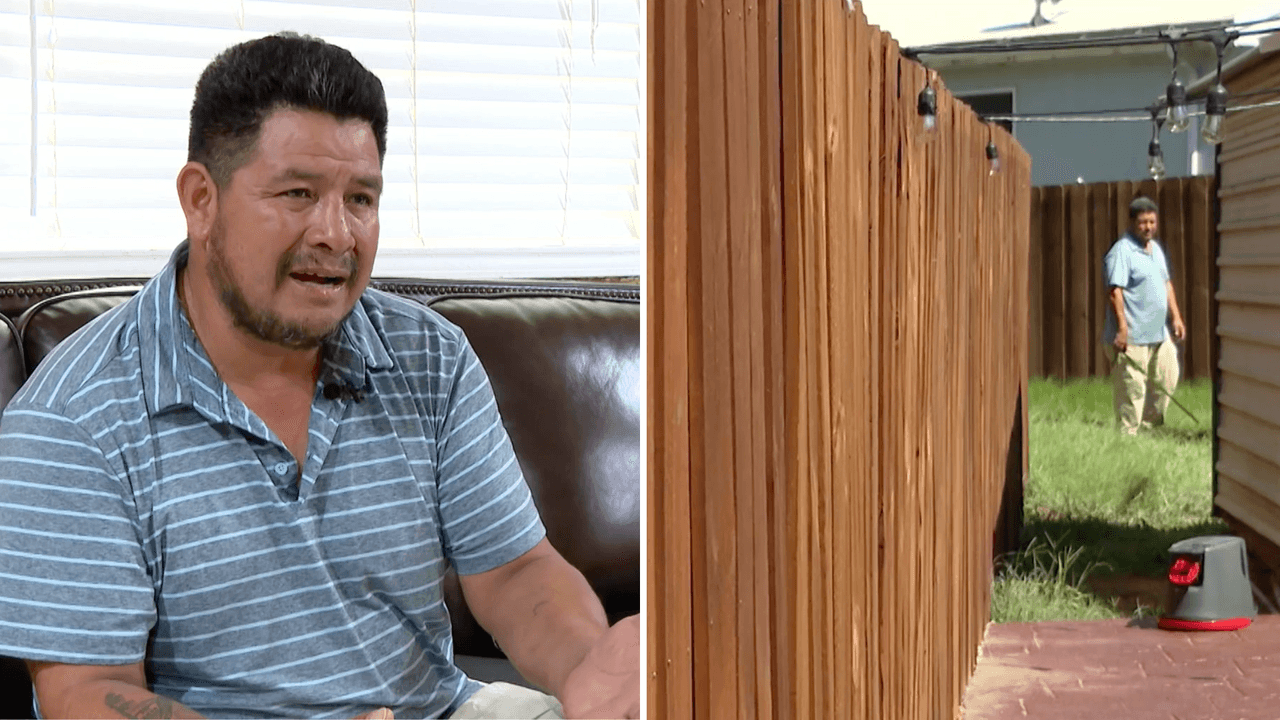 Este vecino construyó una barda por su seguridad. Ahora podrá perder miles de dólares