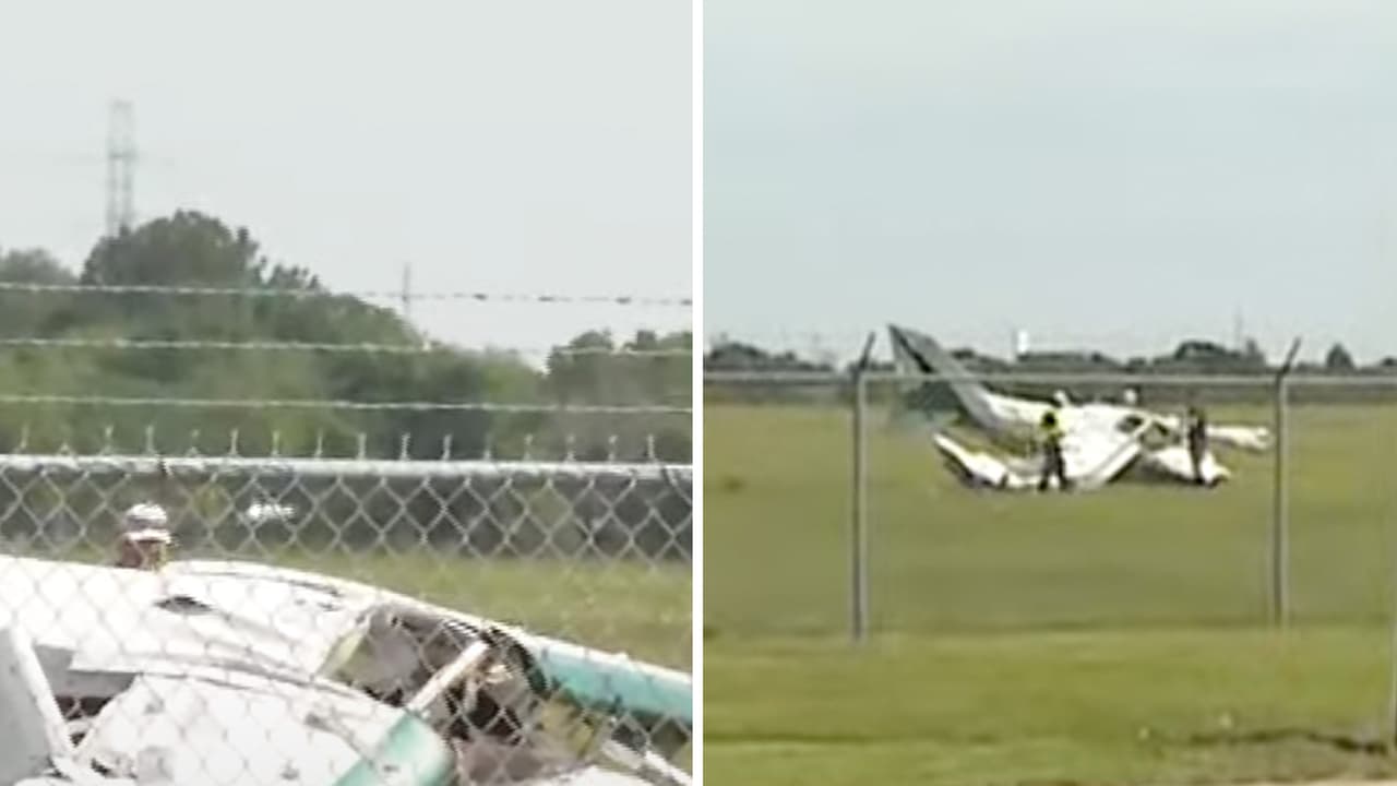 Un piloto se encuentra en estado crítico luego de que su avioneta se estrellara en el Aeropuerto Municipal de La Porte