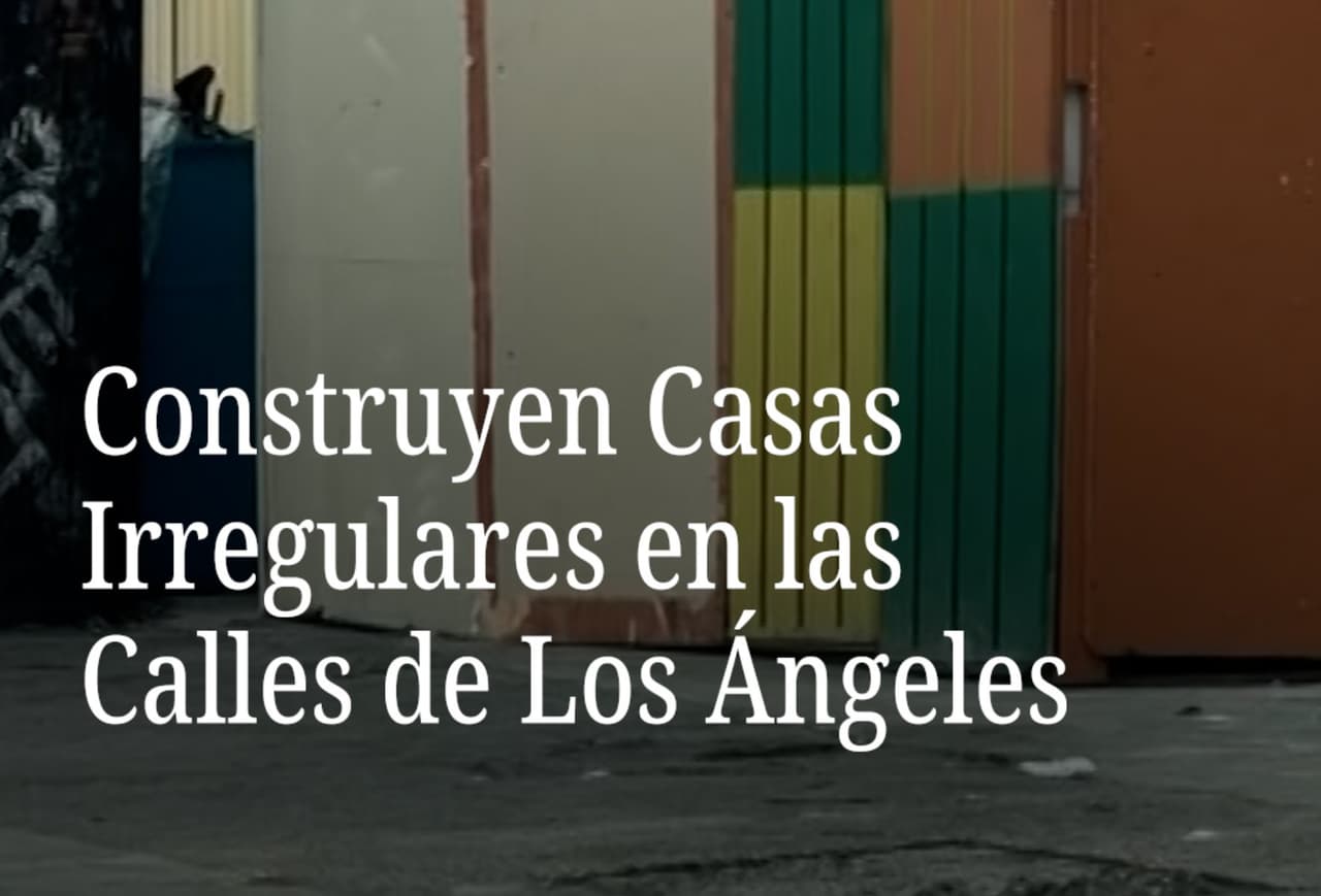 Tras Perder su Casa, Ahora Construye Refugios Para Otros