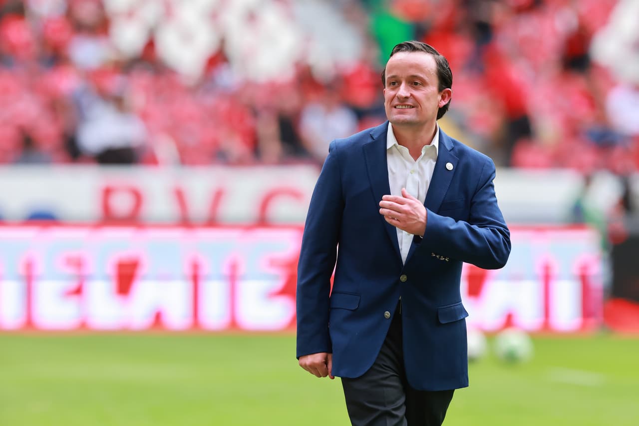 Mikel Arriola, presidente de la Liga MX, busca mayor tecnología en el circuito mexicano