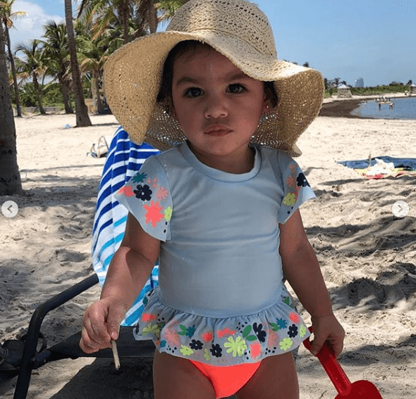 Amaia Rose también es hija de Natalia Lozada y su esposo Gabriel.