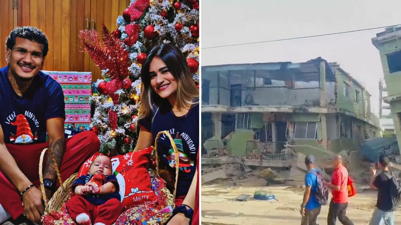Futbolista Héctor Bello dedica mensaje a su esposa que murió en el terremoto de Venezuela: “No puedo con esto”