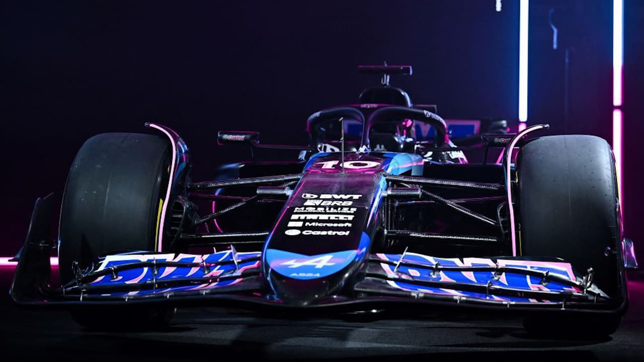 Alpine presenta su monoplaza para la siguiente temporada de la F1