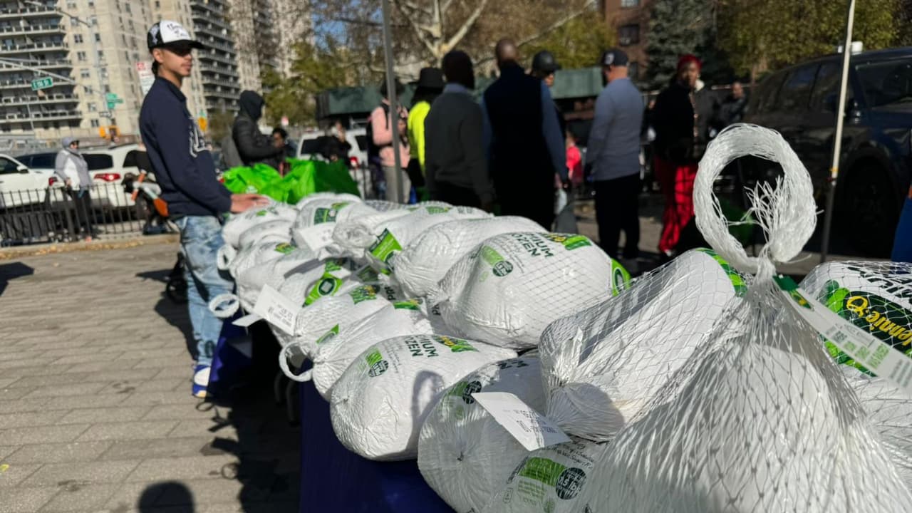 Estos lugares ofrecen pavos gratis para la celebración de Acción de Gracias en Nueva York