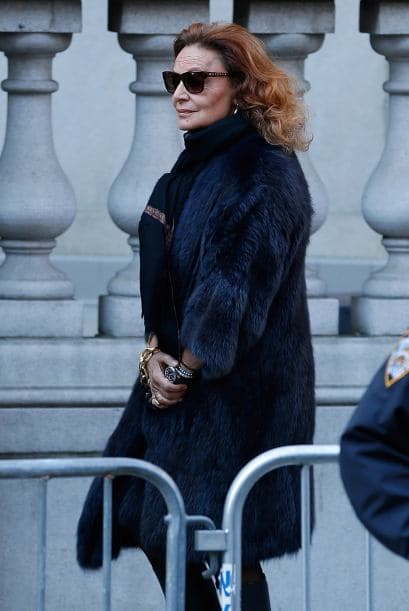 La legendaria diseñadora Diane Von Furstenberg.