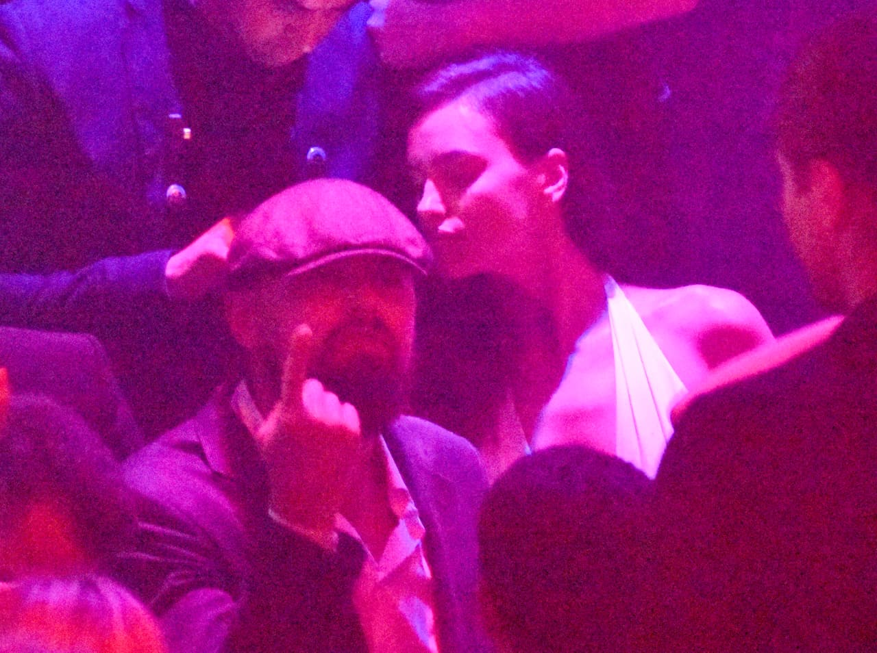 En la fiesta no estaba...