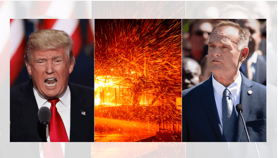 “Eres un idiota”: jefe del sindicato de bomberos de California responde a las amenazas de Trump