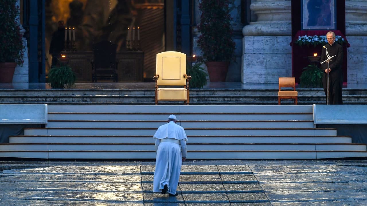 "Es impactante": el papa recuerda la imagen de la plaza de San Pedro totalmente vacía por el coronavirus