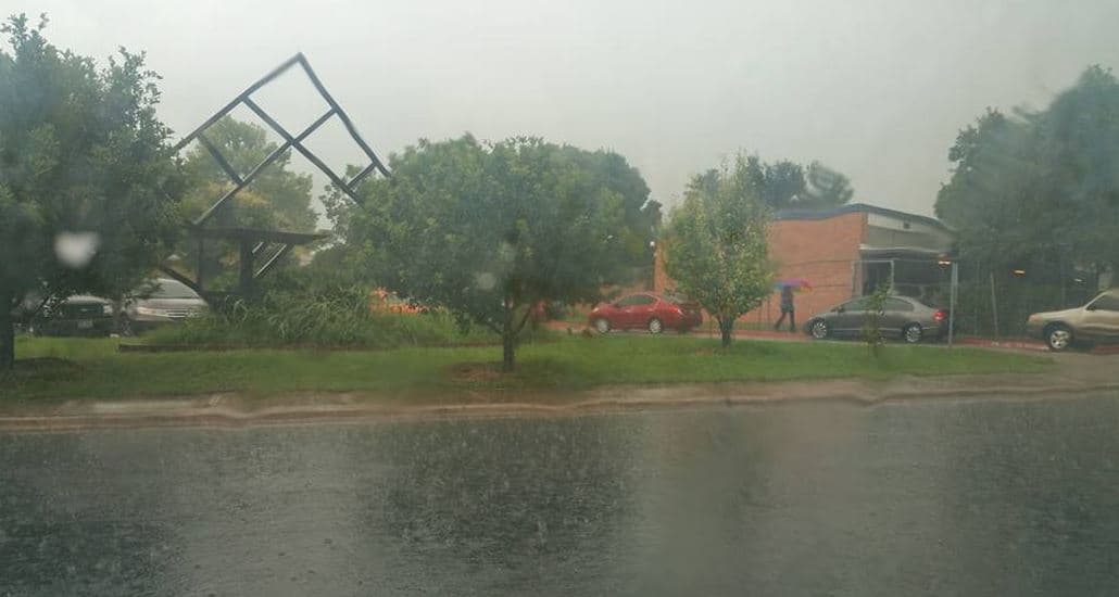 La audiencia compartió fotos de la zona tras el paso de la tormenta Bill.