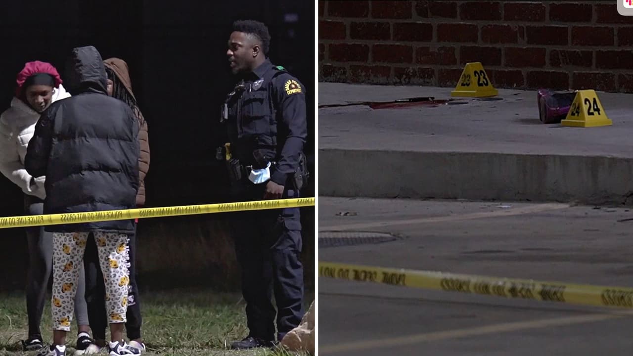 Balean a cuatro adolescentes afuera de un 7 Eleven al este de Dallas