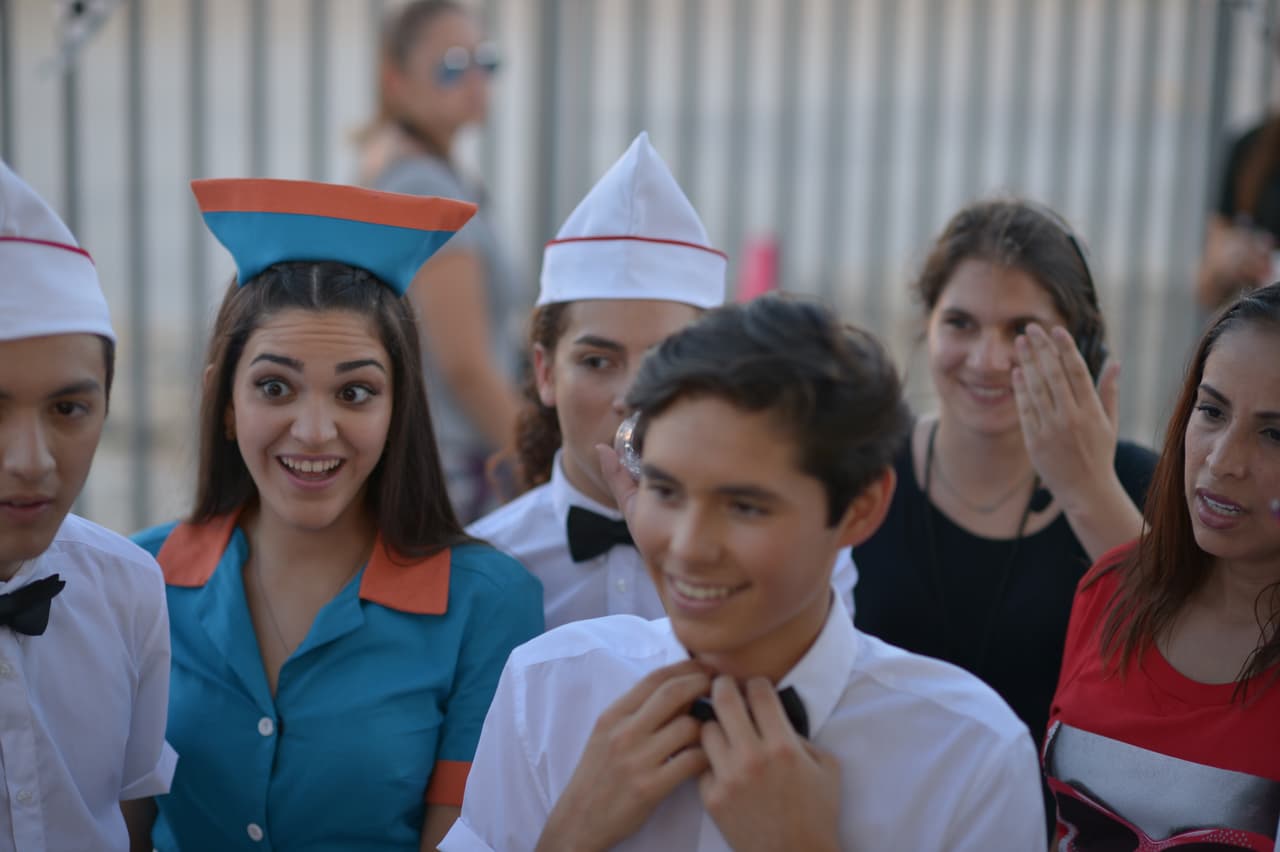 La alegría era evidente en los chicos.