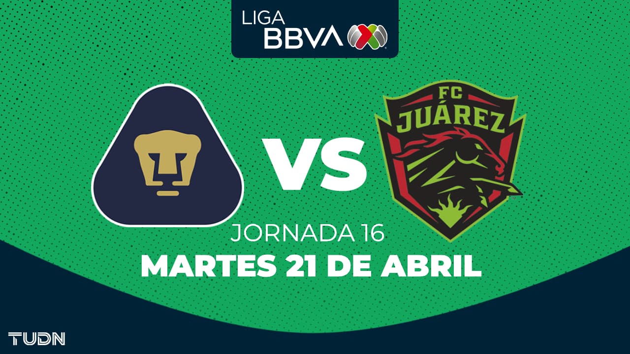 Pumas vs. Juárez: Horario y dónde ver en vivo partido de Jornada 16 de Liga MX