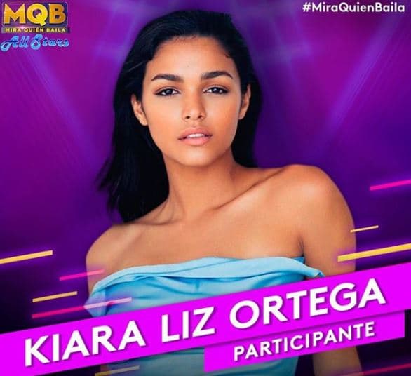 “Estoy que no quepo de la emoción” Kiara Liz Ortega participará en ‘Mira Quien Baila All Stars'
