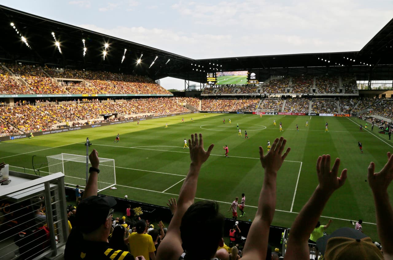 La tarde del bautismo de fuego para el Lower.com Field.
<br>