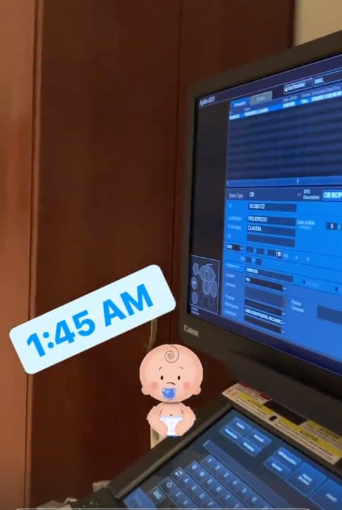 Después de varios chequeos con el doctor en plena madrugada, Caro pudo contar qué estaba pasando.