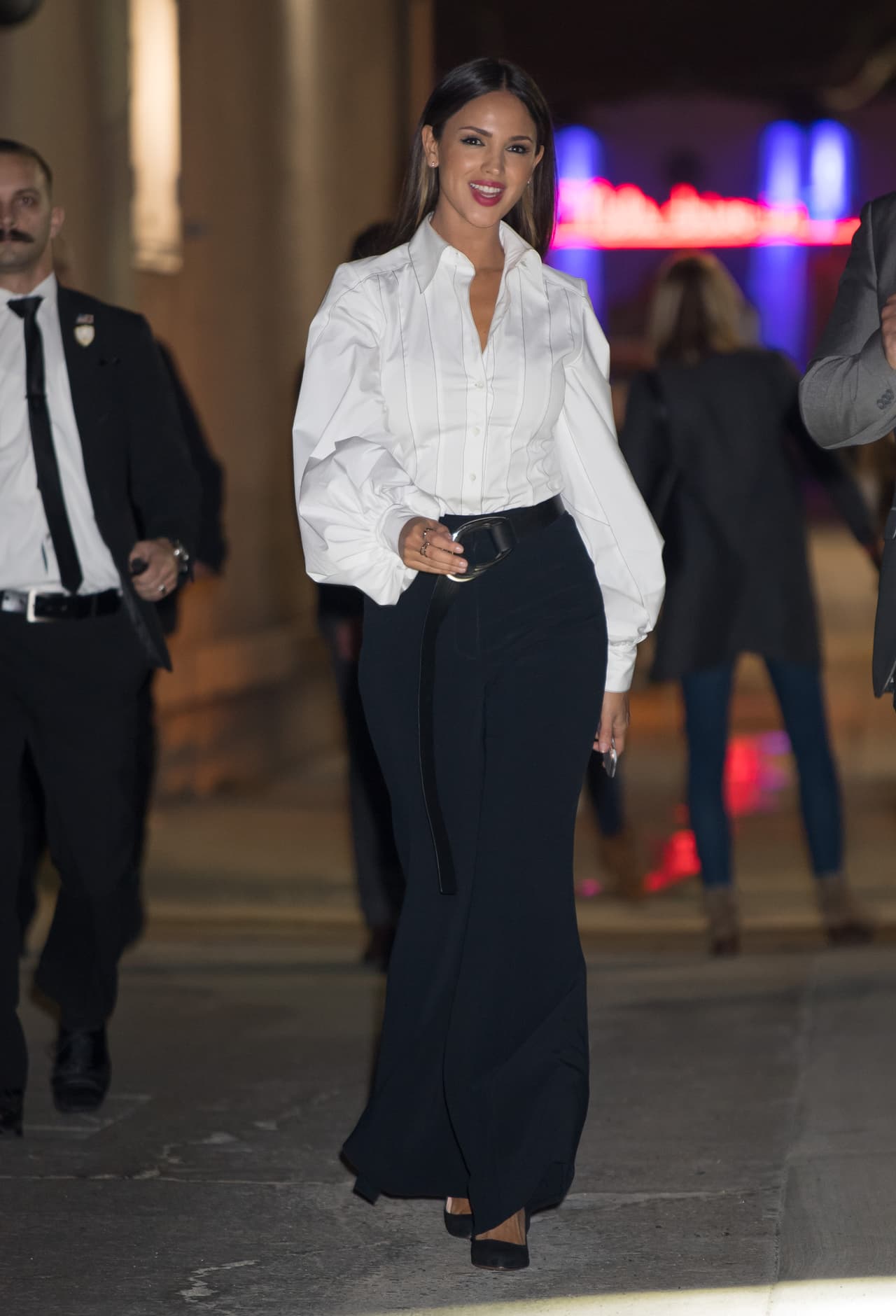 González, de 28 años, estuvo promoviendo su más reciente filme, 
<b><a href="https://www.welcometomarwen.com/">'Welcome to Marwen'</a></b>, protagonizado por Steve Carell.