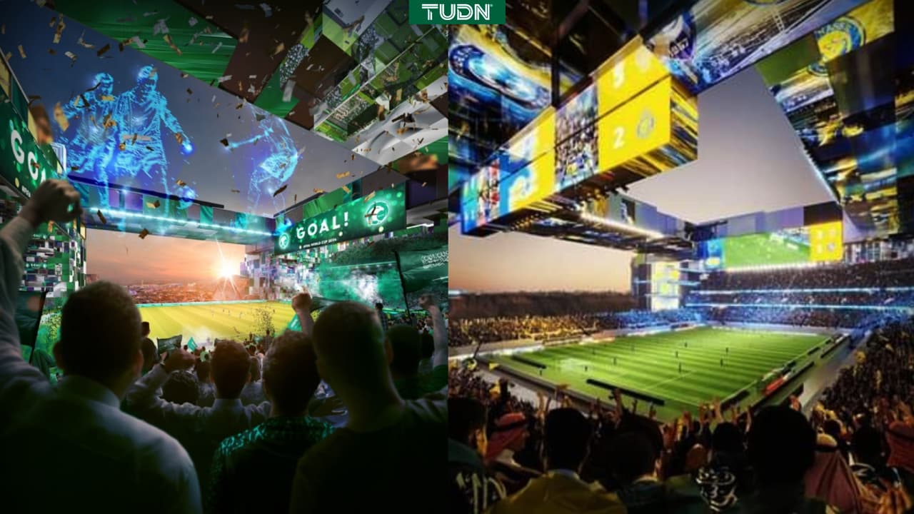 ¡Joya monumental! Arabia presenta estadio sobre un acantilado para 2034