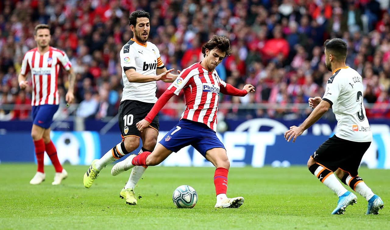 Héctor Herrera no tuvo actividad en el empate de Atlético de Madrid vs Valencia.