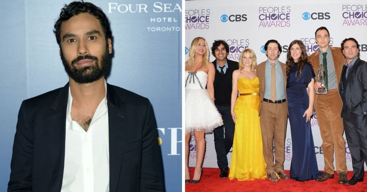 Kunal Nayyar perteneció al cast original de la serie