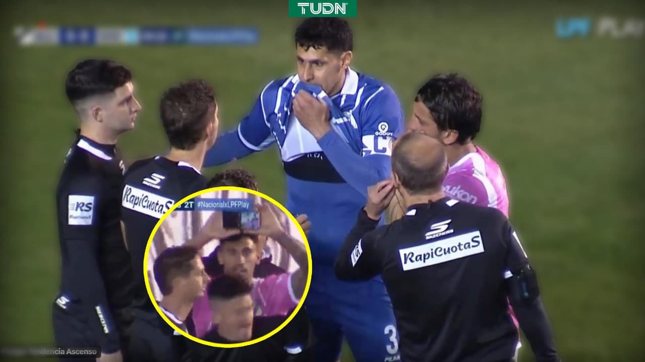 Árbitro revierte penalti en Argentina al ver repetición en un celular
