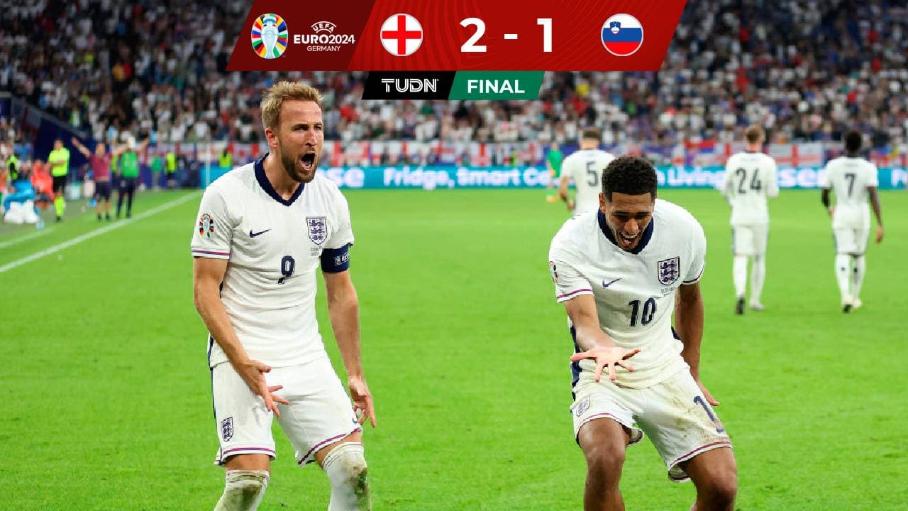 Inglaterra, gracias a Bellingham y Kane, pasa sufriendo a Cuartos de la Eurocopa