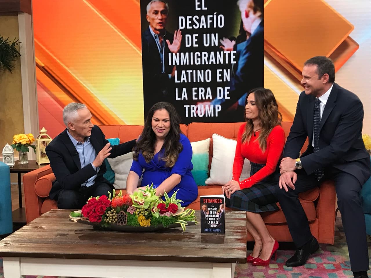 Jorge se alegró mucho con la visita de Gaby Pacheco. Una de las dreamers líderes que buscan un cambio radical en las leyes migratorias del país, y a quien él le ha brindado su apoyo.