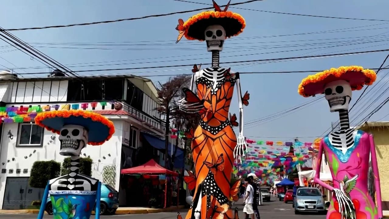 Una pequeña ofrenda cambió una calle para siempre: La historia detrás de las calaveras gigantes en Tláhuac, México