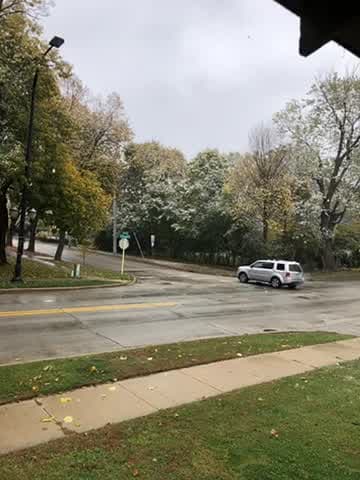 Así fue la primera nevada de la temporada en Chicago y los alrededores enviado por Gio Guadalupe en Barrington