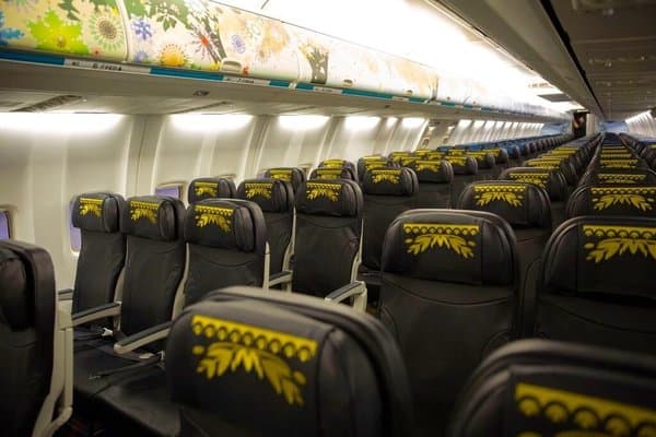 El avión inspirado en 'Frozen' realizará vuelos a través de toda la red de WestJet, no solo a Orlando.