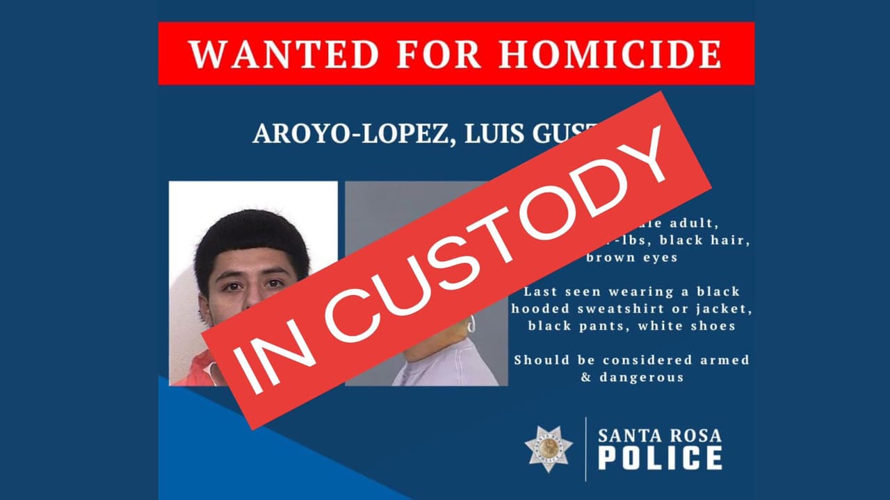 La policía de Santa Rosa confirmó el arresto del sospechoso. El caso continúa bajo investigación por parte de las autoridades.