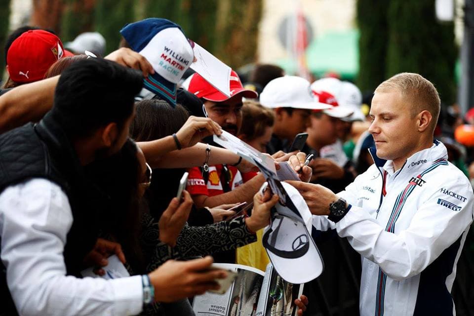El finlandés Valtteri Bottas, de 27 años, sólo conoció Williams en su campaña en la Fórmula 1, con la cual corrió 74 Grandes Premios desde su debut a comienzos de 2013. Supo llegar segundo en dos carreras en la temporada 2014. Se espera su continuidad en 2017 en este equipo.