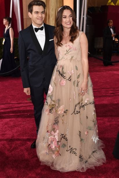 Los vimos posar juntos en distintos eventos mientras Keira estaba embarazada, ahora que su pequeña nació podrán celebrar todos juntos.