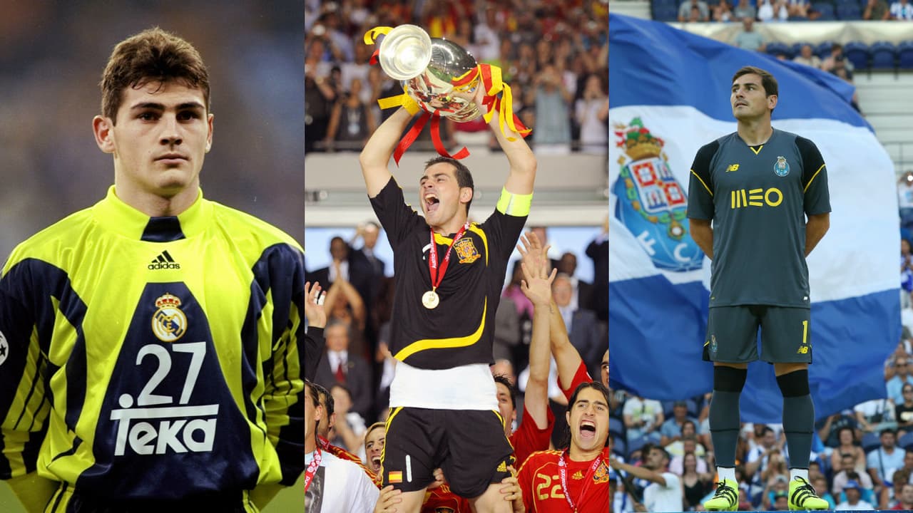 Iker Casillas, a sus 37 años, tiene un recorrido que le ha dado brillo propio a nivel internacional, incluso desde sus inicios como profesional.