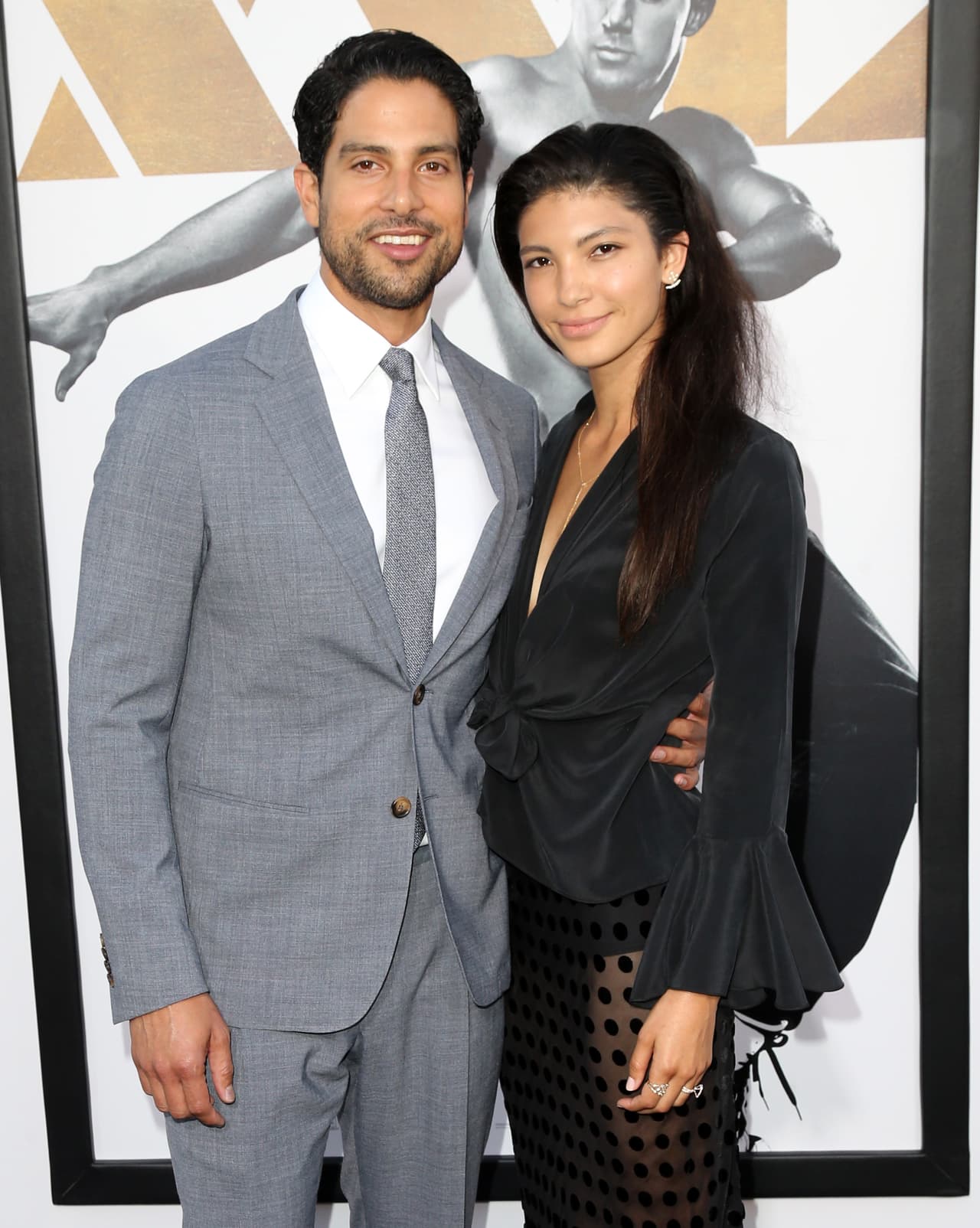 Adam Rodriguez tampoco podía faltar.