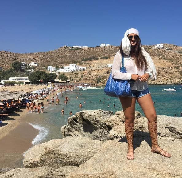 Mía ha demostrado tener un excelente gusto por la moda.