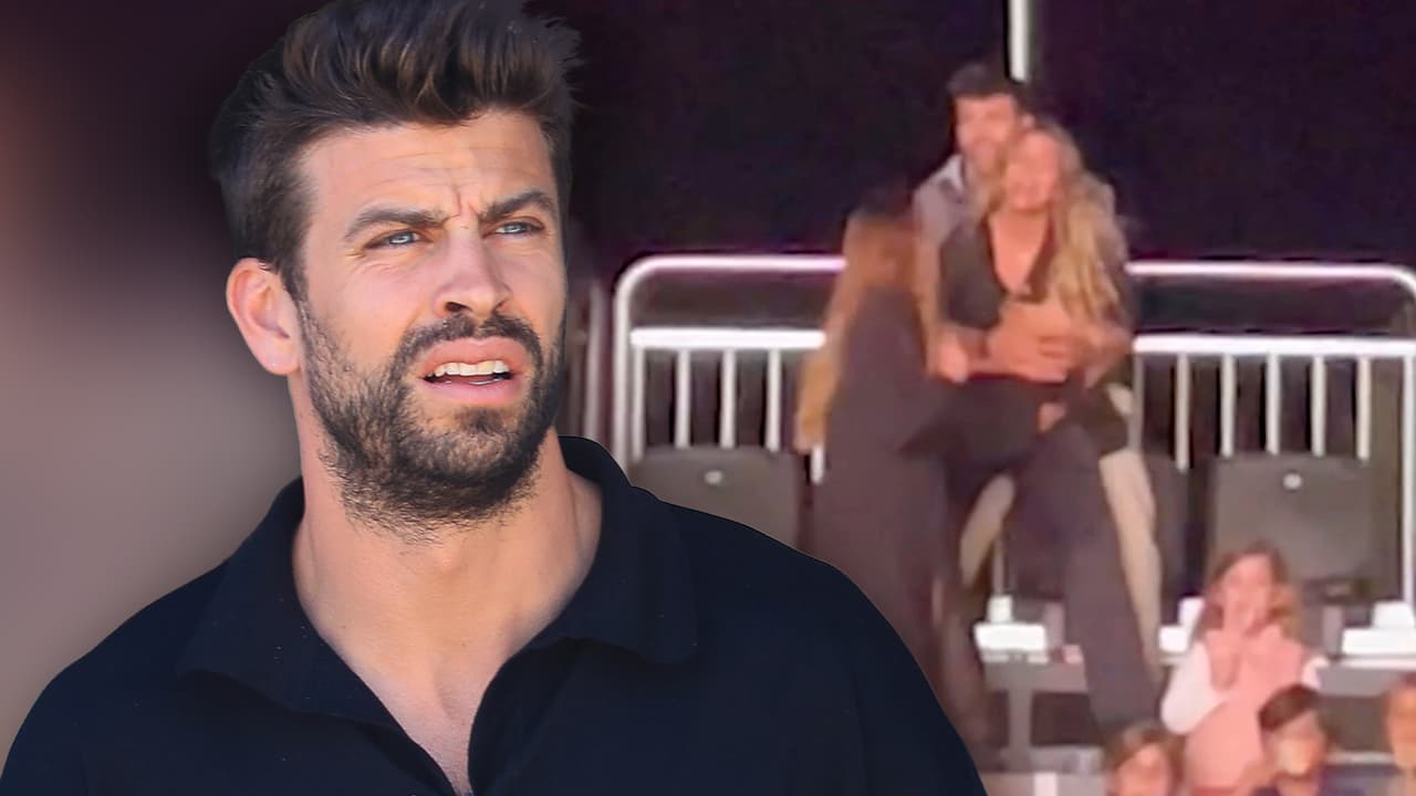 Revelan nuevas imágenes de Piqué con su supuesta novia tomados de la mano y en una boda
