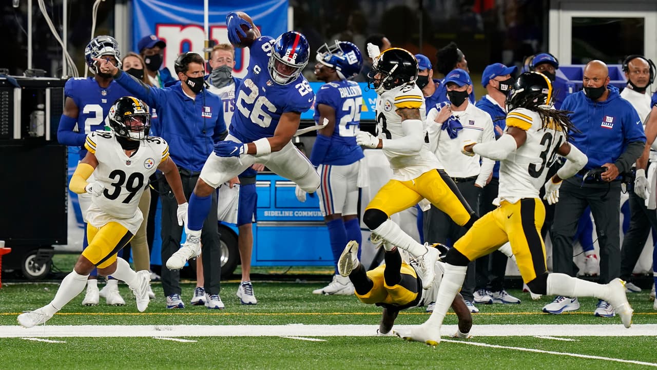 Los Steelers consiguen vencer en calidad de visitantes a los New York Giants.