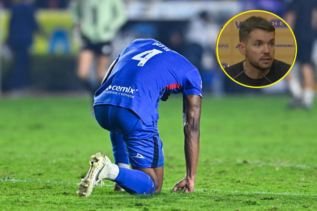 Larcamón no oculta molestia en plena conferencia: ¿por qué eliminaron a Cruz Azul?