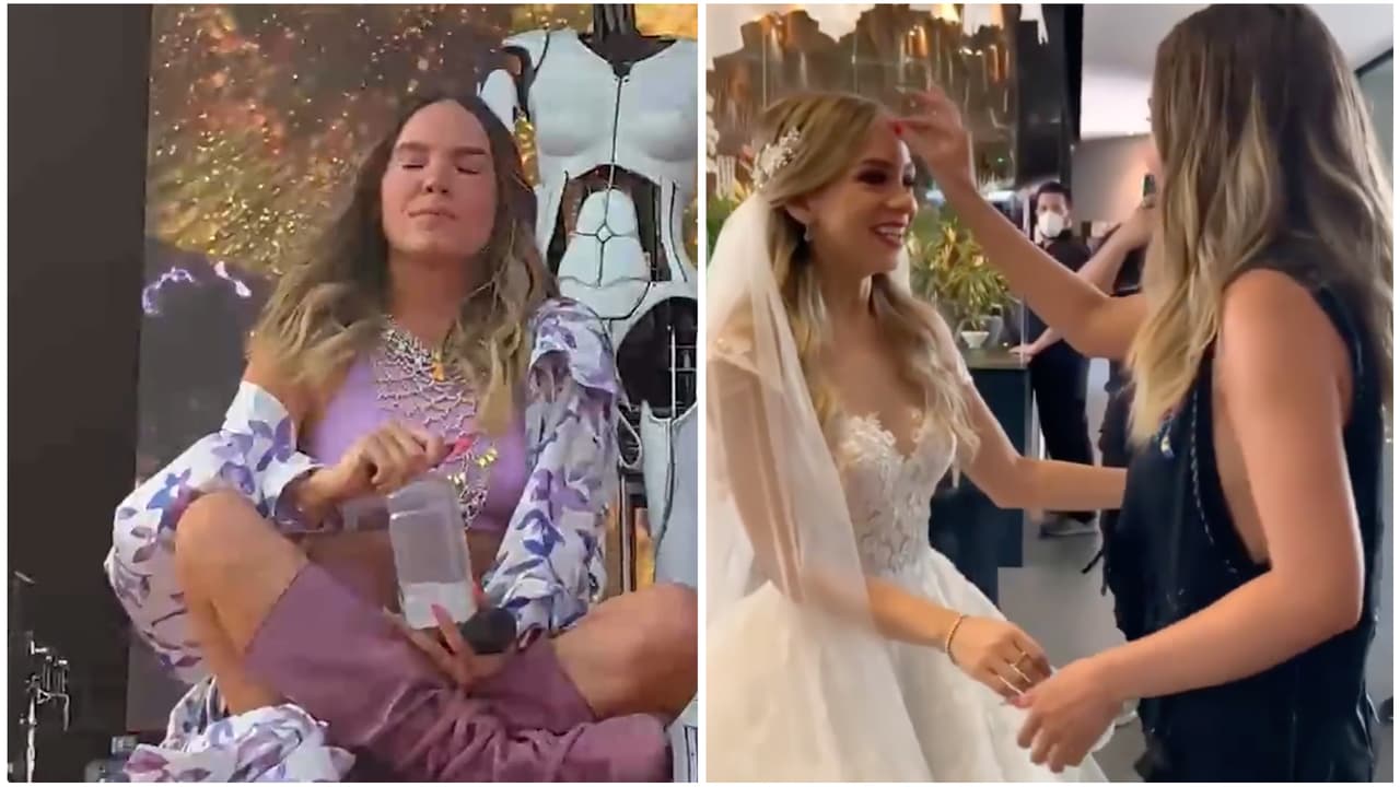 Belinda estuvo a punto del desmayo en pleno concierto tras bendecir a unos novios antes de boda