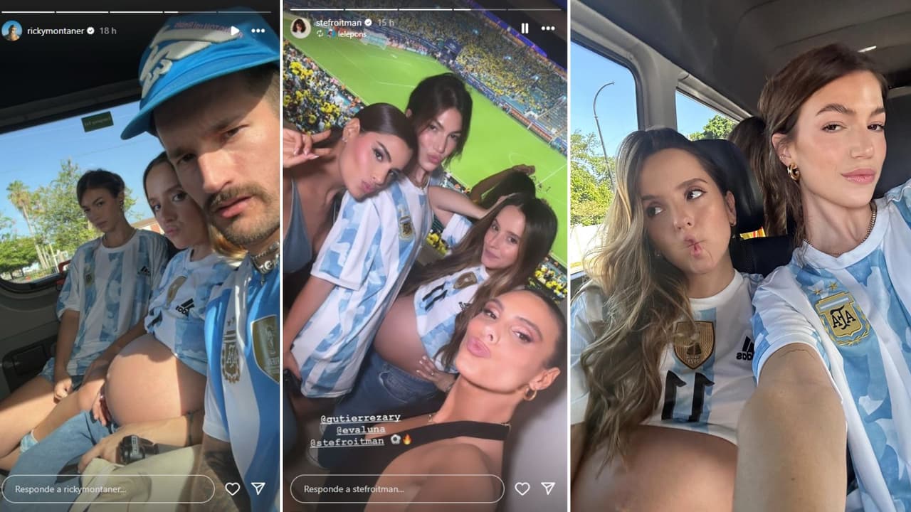 Evaluna mostró su pancita de embarazada.